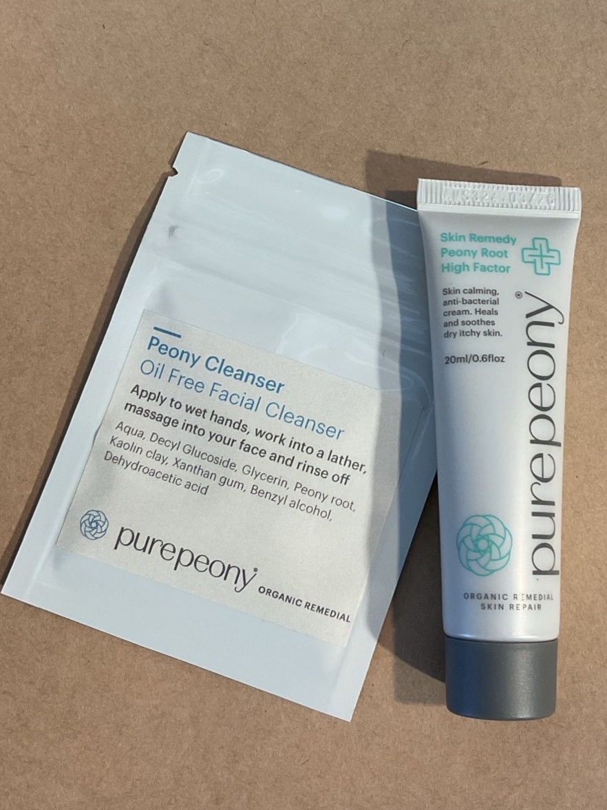 sample for rosacea cream and rosacea cleanser