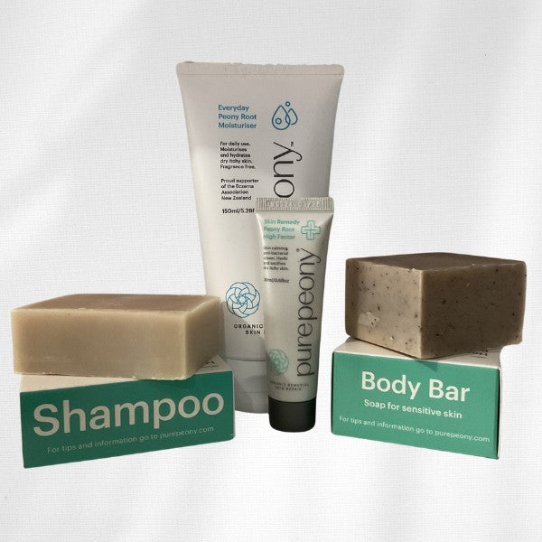 deep winter relief with intense hydrating moisturiser best eczema cream in tube and unboxed healing shampoo and body bar for eczema, psoriasis and rosacea