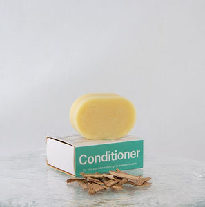 Hair conditioner bar - Pure Peony. Perfect for scalp psoriasis. Organic peony root, all natural, in a ecofriendly box